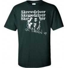 Skrewdriver  "All Skrewed Up" T-Shirt Black